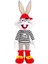 42CM Orijinal Korsan Bugs Bunny Klasik Bugs Bunny Peluş Oyuncak Çocuk Hediyesi (Yurt Dışından) 1