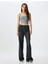 Ince Askılı Crop Atlet Slim Fit 2