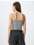 Ince Askılı Crop Atlet Slim Fit 4
