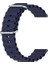 Amazfit Balance Uyumlu 22MM Ocean Silikon Kordon 3'lü Set Lacivert, Sarı, Beyaz 3