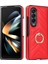 Samsung Galaxy Z Fold6 Için V Şeklinde Dönen Halkalı Kılıf (Yurt Dışından) 1