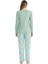 U.s Polo Assn. 17108 Kadın Uzun Kollu Yuvarlak Yaka Pijama Takımı-Mint 3