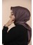 Açık Mor Scarf Kristal Eşarp 3