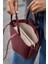 Bordo Kadın Bolso Shopper El ve Omuz Çantası 3
