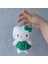 Hello Kitty Elbiseli Peluş Anahtarlık 10 cm 1