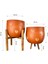 Kalp Desenli Toprak Saksı Saksılık Salon Çiçeklik İkili Set 3 Ayaklı- 4 Ayaklı- 19 CM 2
