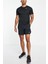 Dri-Fit Run Top Short-Sleeve Standart Fit Kesim Siyah Erkek Tişört 4