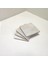 Mermer Bardak Altlığı 4’lü Set, 10 X10CM, Eskitme, Krem, Baskısız Boyanabilir, 2