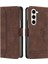 Samsung Galaxy Z Için Telefon Kılıfı Fold 6 El Kayışı Kart Yuvaları Kapak Flip Pu (Yurt Dışından) 1
