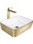 Twist Corner White Gold Lavabo 1