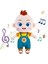 Peluş Oyuncak Süper Bebek Jojo Bebek Sevimli Bebek Doğum Günü Hediyesi Müzik Tarzı (Yurt Dışından) 1
