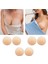 3 Çift Silikon Göğüs Ucu Gizleyici ve Kapatıcı Kadın Meme Ucu Kapatıcı Gizleyici Aparat Nipple Pad 1