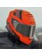 Storm 2 Fıst Mat Turuncu-Siyah Kask Gri Cam 2