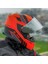 Storm 2 Fıst Mat Turuncu-Siyah Kask Gri Cam 5