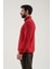 Erkek Yarım Fermuarlı Polar 2312002 677-BORDEAUX 2312002-677 1