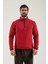 Erkek Yarım Fermuarlı Polar 2312002 677-BORDEAUX 2312002-677 3
