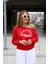 DB Didem Butik Basklı Sweatshirt 2