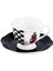 Whıte And Black New Bone Kahve Fincanı 6lı Tkm 3