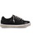 A201 Siyah Rugan Bağcıklı Taşlı Kadın Sneaker 1