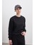 Kadın Oversize Uzun Kol Sweatshirt Şortlu Takım 4