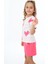 Kız Çocuk Baskılı Şortlu Takım 3