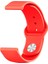Amazfit Bip 3 Pro Uyumlu (20MM) Klasik Silikon Kordon-11 Kırmızı 1