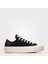 Siyah Kadın Deri Lifestyle Ayakkabı A08862C Chuck Taylor All Star Lı 3