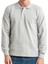 Relaxia Polo Yaka Gri Sweatshirt 2