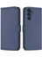 Samsung Galaxy A25 5g Kickstand Manyetik Darbeye Tpu Pu Için Flip Case (Yurt Dışından) 5
