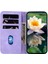 Colorful Shop Samsung Galaxy M55 Kabartma Lotus Çiçek Cüzdan Kickstand Için Flip Case (Yurt Dışından) 3