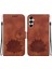 Samsung Galaxy A05S Kickstand Kabartma Lotus Çiçek Manyetik Için Flip Case (Yurt Dışından) 1