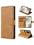 Google Piksel 7 Pro Için Flip Case Yan Cep Kart Yuvaları Çift Katmanlı Anti (Yurt Dışından) 1