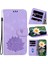 Realme 12 Artı Manyetik Kickstand Kickstand Kabartma Lotus Için Flip Case (Yurt Dışından) 4
