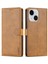 IPhone 15 Için Flip Case Yan Cep Anti Kayma Kart Yuvaları Manyetik Kapatma (Yurt Dışından) 4