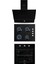 Turbo Kristal Siyah Cam Ankastre Set (DA6-830 Davlumbaz + Ko-40 Tahdf Ocak + B66-SF2 Fırın) 1