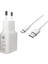 Voltplug 15.5W 3.1mah 3 USB Hızlı Şarj Cihazı +Type C Kablo 3