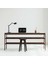 Rustico Ahşap Çalışma Masası 180X50 Ceviz Renk CPT4630-180 1