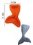 Şeker Hamur Kalıbı Silikon Balık Kuyruğu 7*11 cm 1