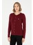 Kadın Bordo Hırka (Triko) 50288991-VR014 1