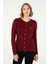 Kadın Bordo Hırka (Triko) 50288991-VR014 3