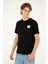 U.S. Polo Assn. 50287037-VR046 Erkek Siyah T-Shirt 1