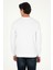 Erkek Beyaz Sweatshirt 50289058-VR013 5