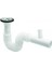 Çamaşır ve Bulaşık Makinesi Çıkışlı Lavabo Sifonu - Körüklü, 35-75 cm 4