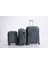 PP501 Dark Grey Valiz 3'lü Set 1