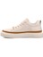 24K592 Beyaz Bağcıklı Erkek Sneaker 3