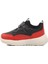 1739-B Siyah-Kırmızı Unisex Çocuk Cırtlı Sneaker 3