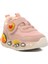 1739-B Pudra Unisex Cırtlı Çocuk Sneaker 1
