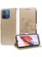 Xiaomi Redmi 11A Için Flip Case 4g Flip Deri Kart Yuvaları Çiçek (Yurt Dışından) 4