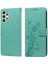 Samsung Galaxy A04 4g Cardyuvaları Flip Case Çiçek Deri (Yurt Dışından) 1