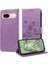 Google Piksel 8A Flip Çiçek Kart Yuvaları Deri Için Flip Case (Yurt Dışından) 4